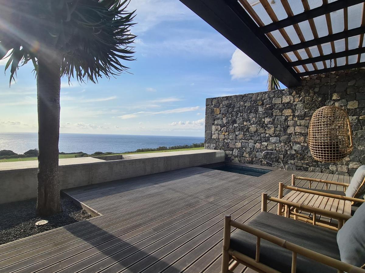 Sensi Azores Nature And Spa Ginetes Exteriér fotografie The view from the hotel