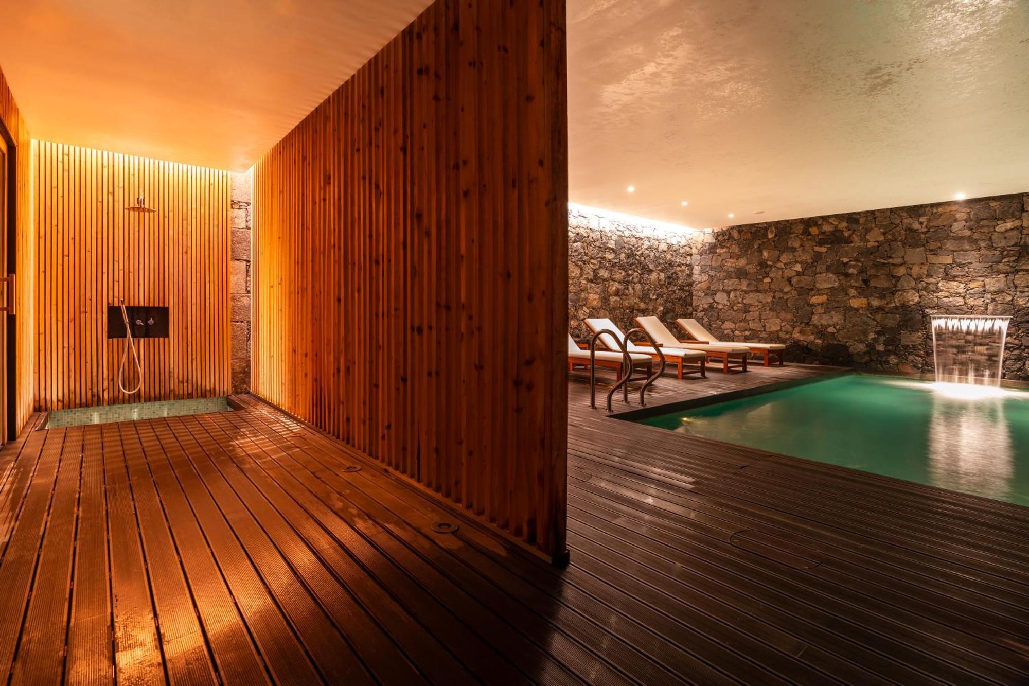 Sensi Azores Nature And Spa Ginetes Exteriér fotografie The spa at the Hotel