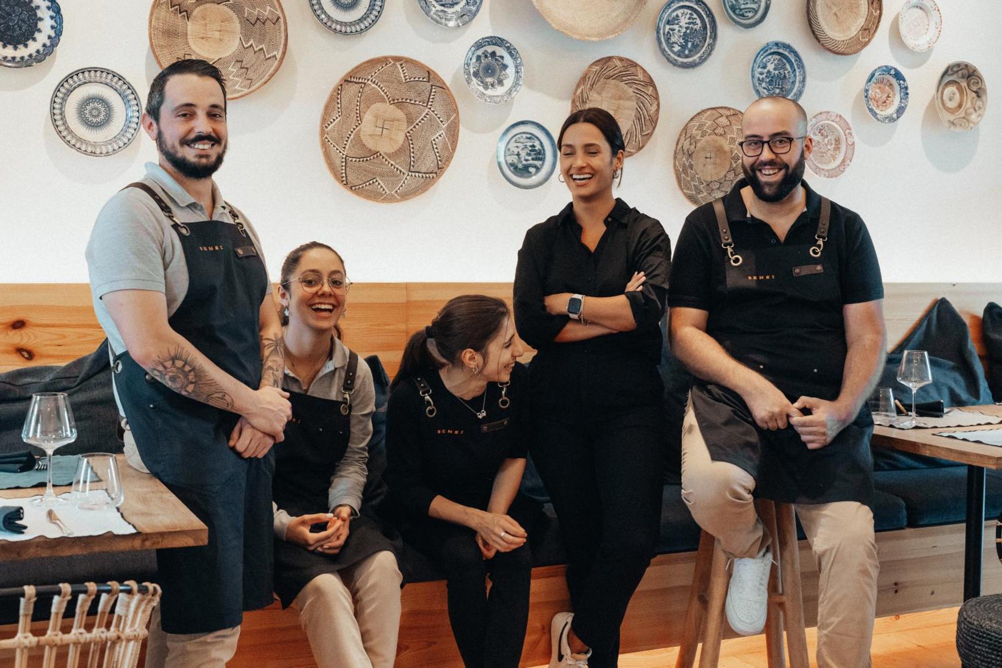 Sensi Azores Nature And Spa Ginetes Exteriér fotografie Restaurant staff