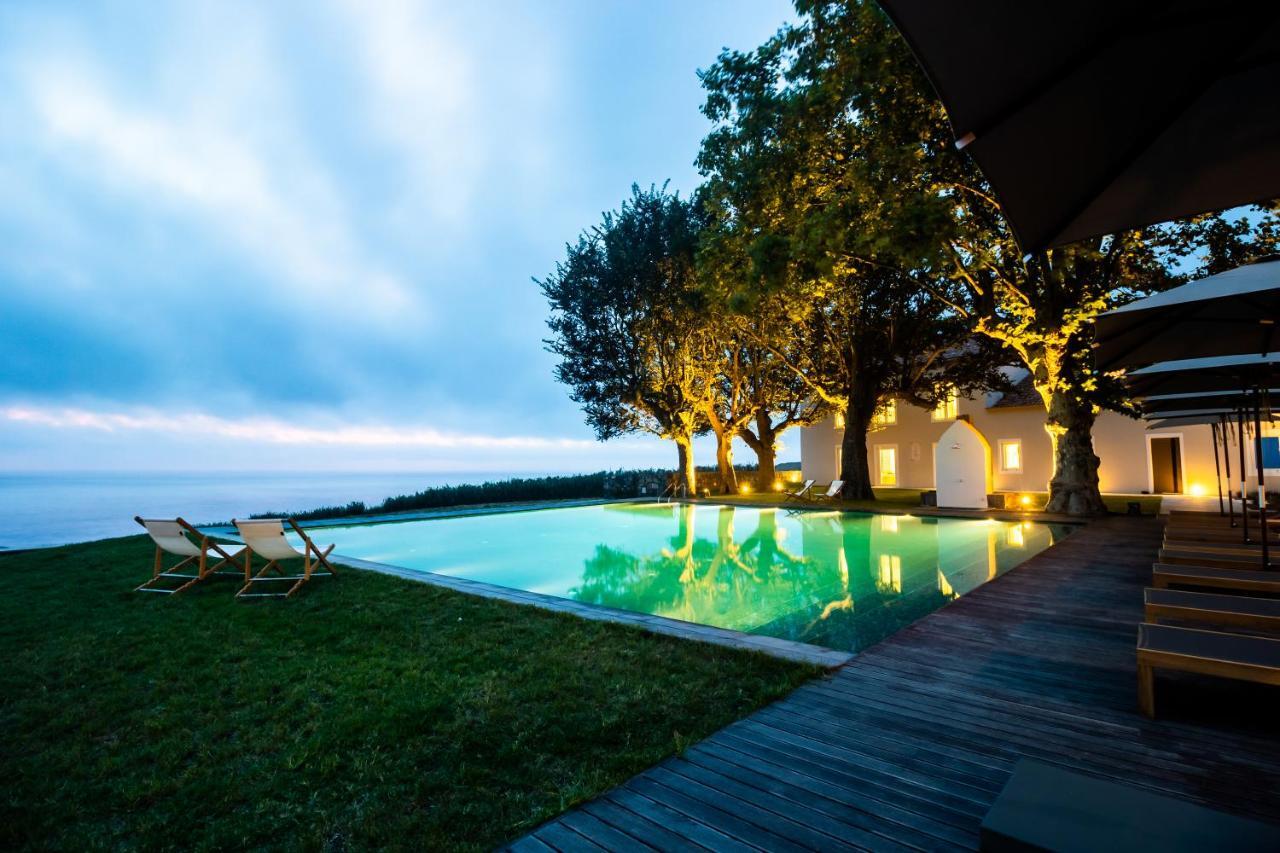 Sensi Azores Nature And Spa Ginetes Exteriér fotografie The pool at the hotel